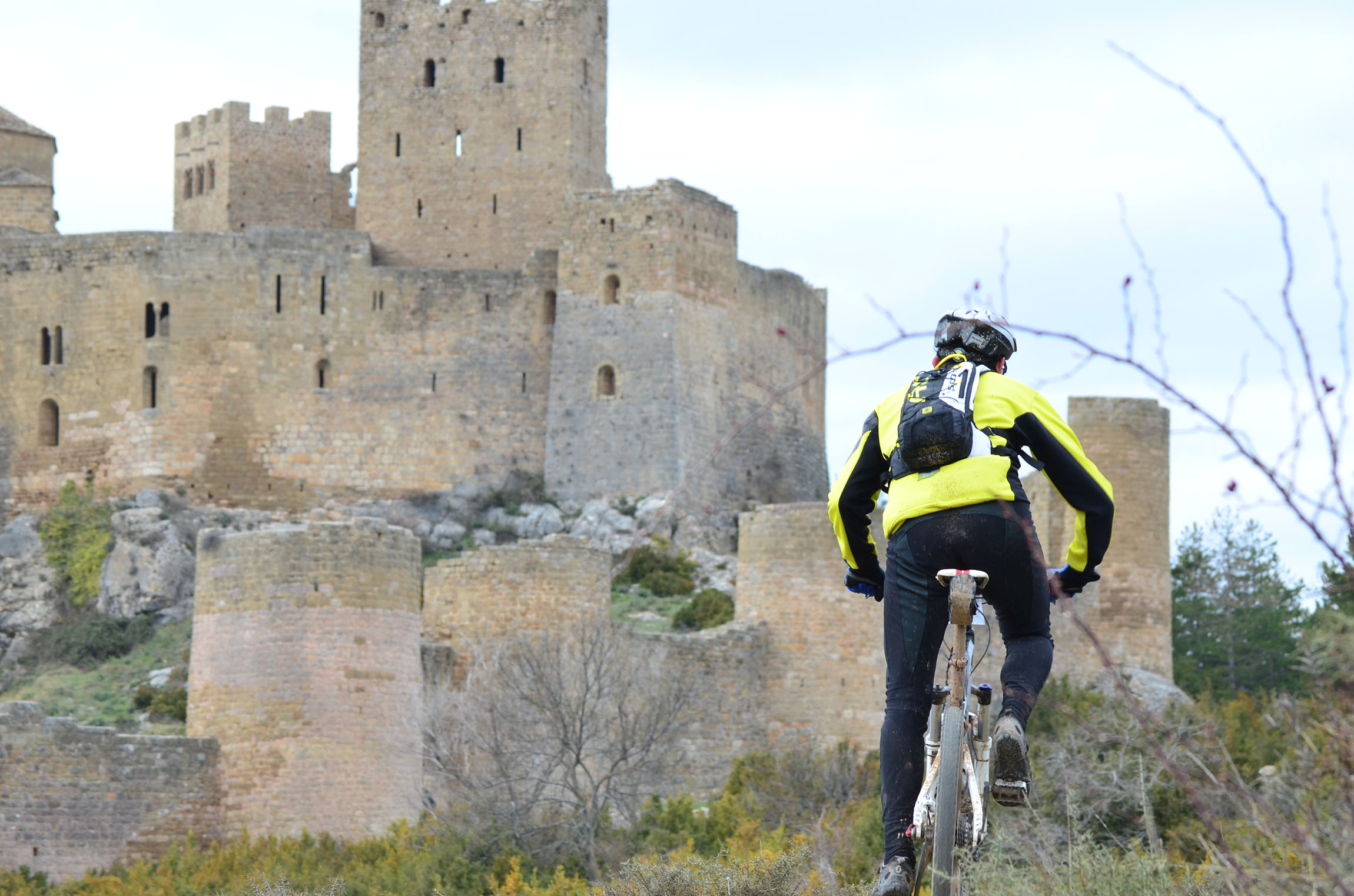Ciclismo Mountain bike Castillo de Loarre